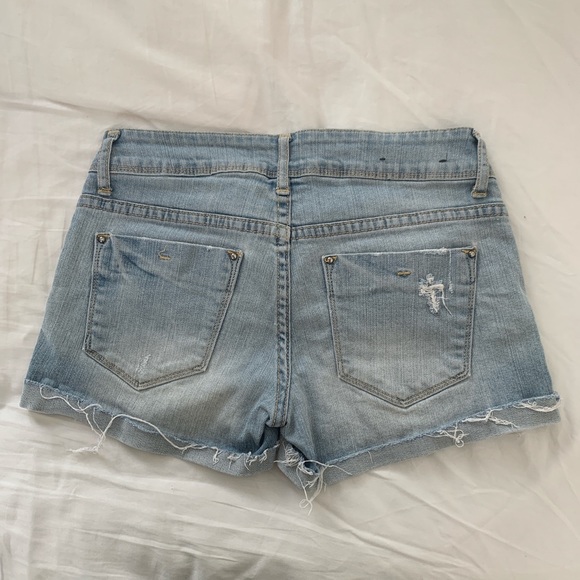 High waisted jean shorts - Picture 2 of 2